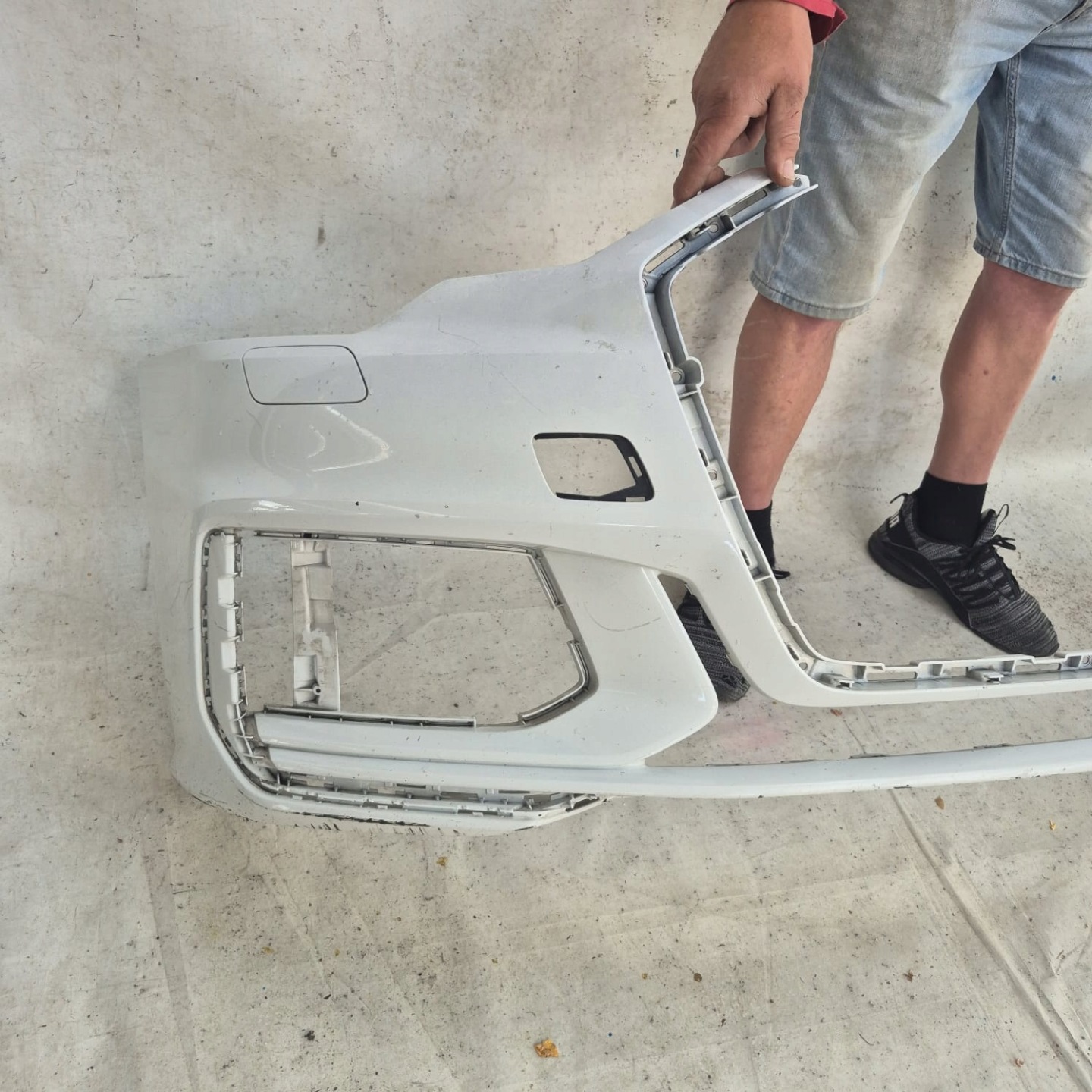 AUDI A6 C8 4K S-LINE 18-23 bumper front front washer PDC
