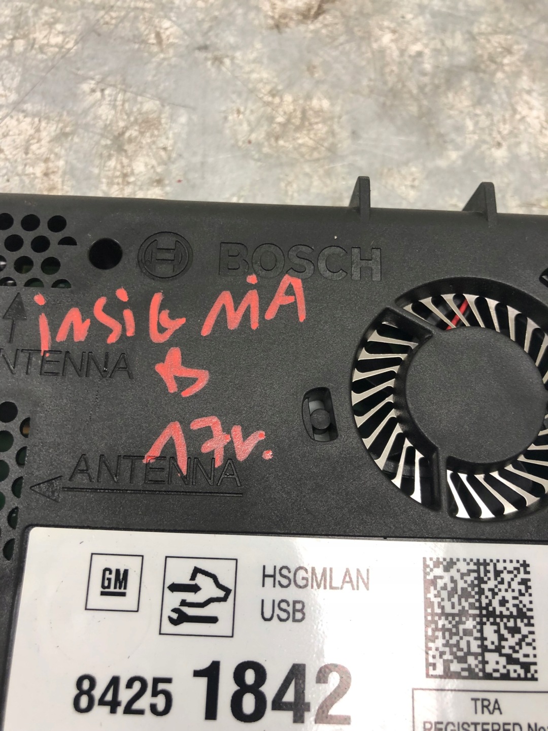 Module Navigation OPEL INSIGNIA B 84251842