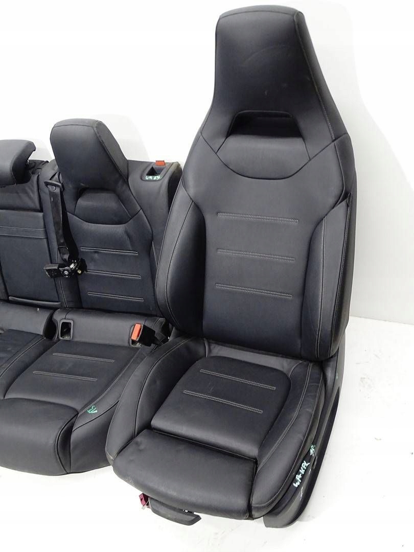 seats front rear part KOMPLET leather side MERCEDES A W177 A35 AMG