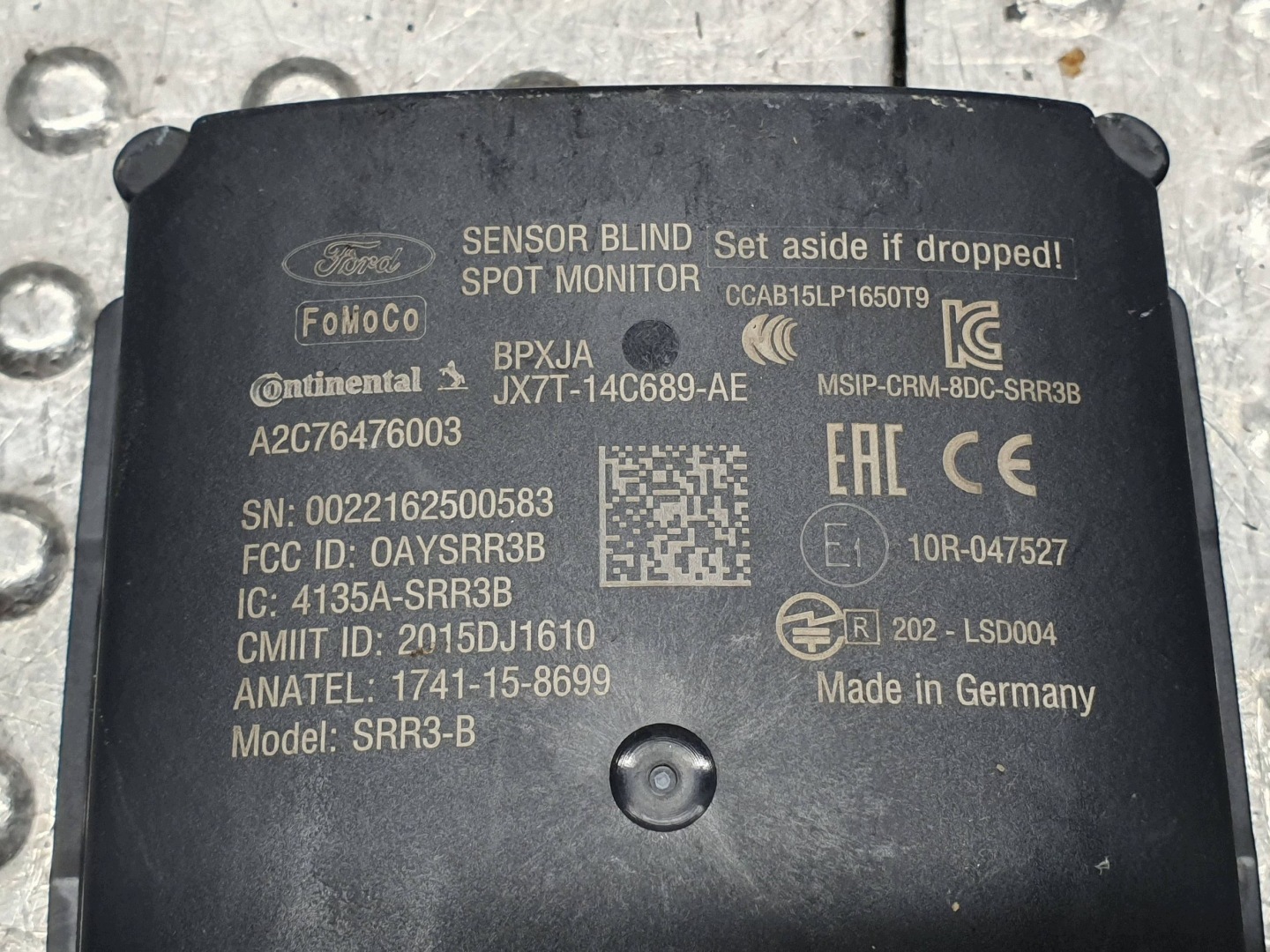 module RADAR BLIS module changes supports JX7T-14C689-AE FORD FOCUS MK4 PUMA MK2