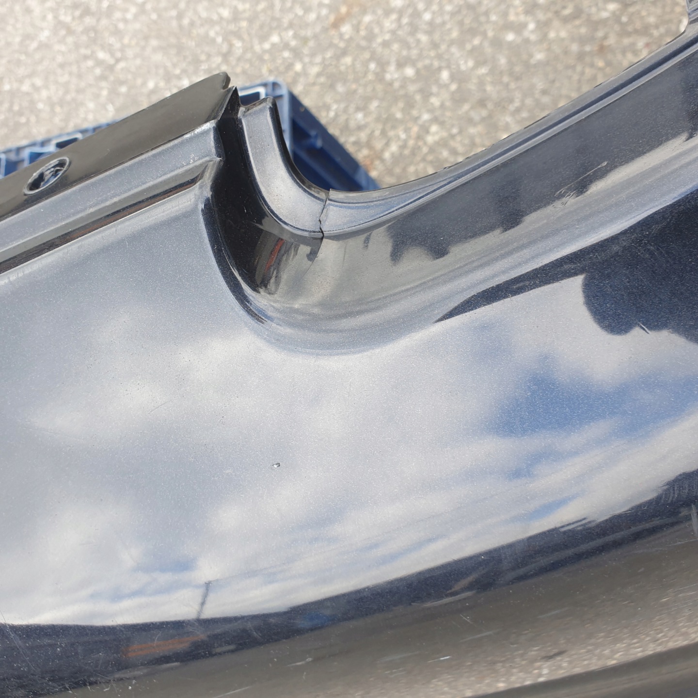 bumper rear part rear Porsche Carrera 911 997 OE