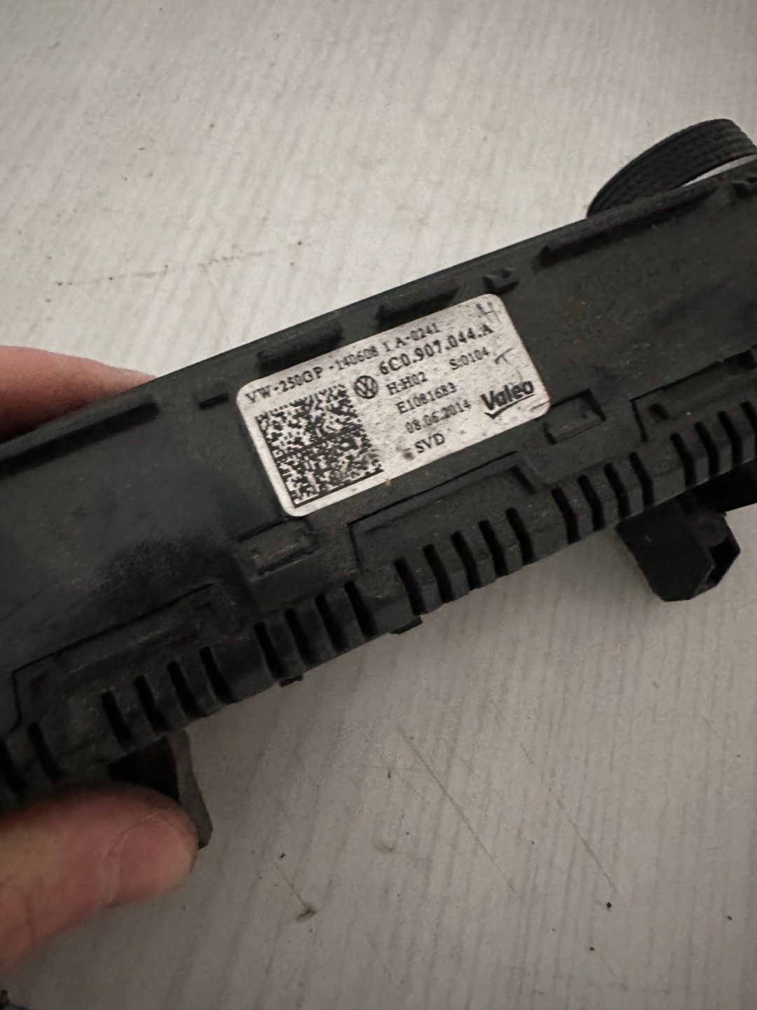 POLO 6C 6R PANEL KLIMATRONIC KLIMY 6C0907044A