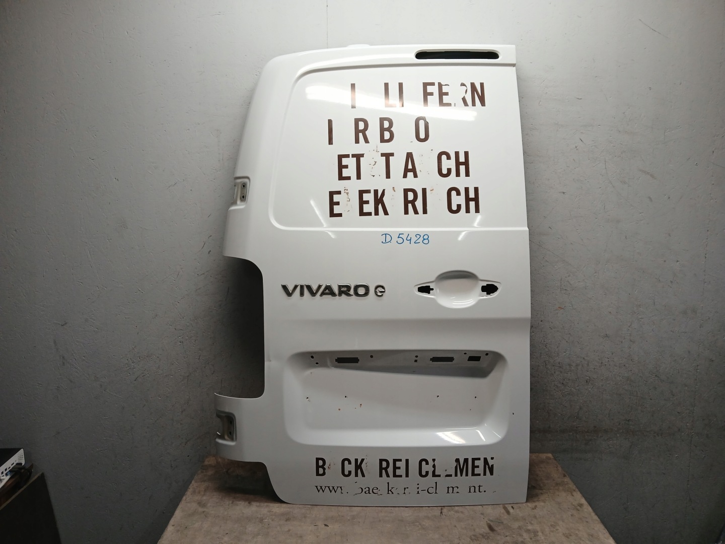 Tür heck links OPEL VIVARO C PEUGEOT EXPERT CITROEN JUMPY