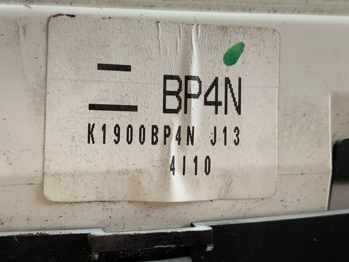 PANEL KLIMATRONIK MAZDA 3 K1900BP4N