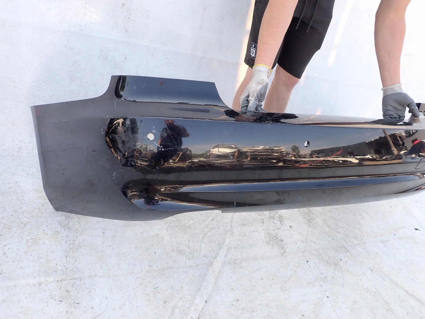 BMW 3 E92 E93 LCI LIFT stoßstange heck hinten PDC
