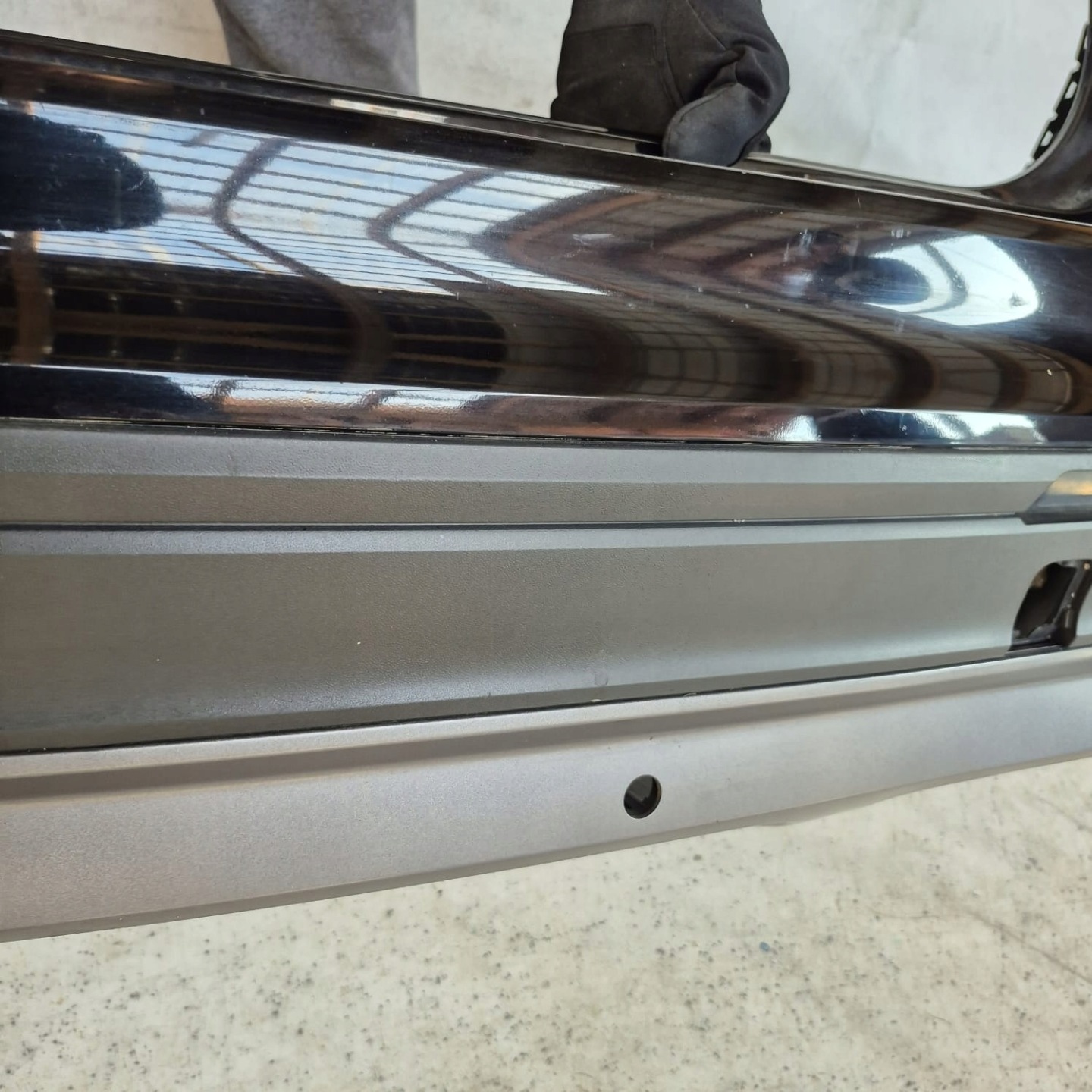 VW TIGUAN II 2 ALLSPACE 17-20 bumper rear part rear PDC