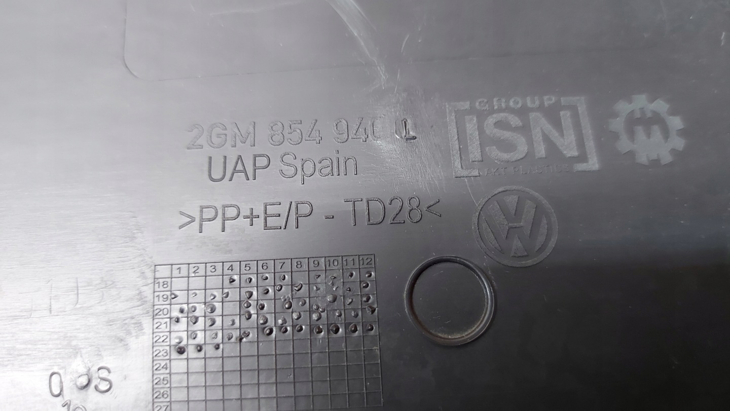 moulding door right right front front VW T-ROC T-CROSS