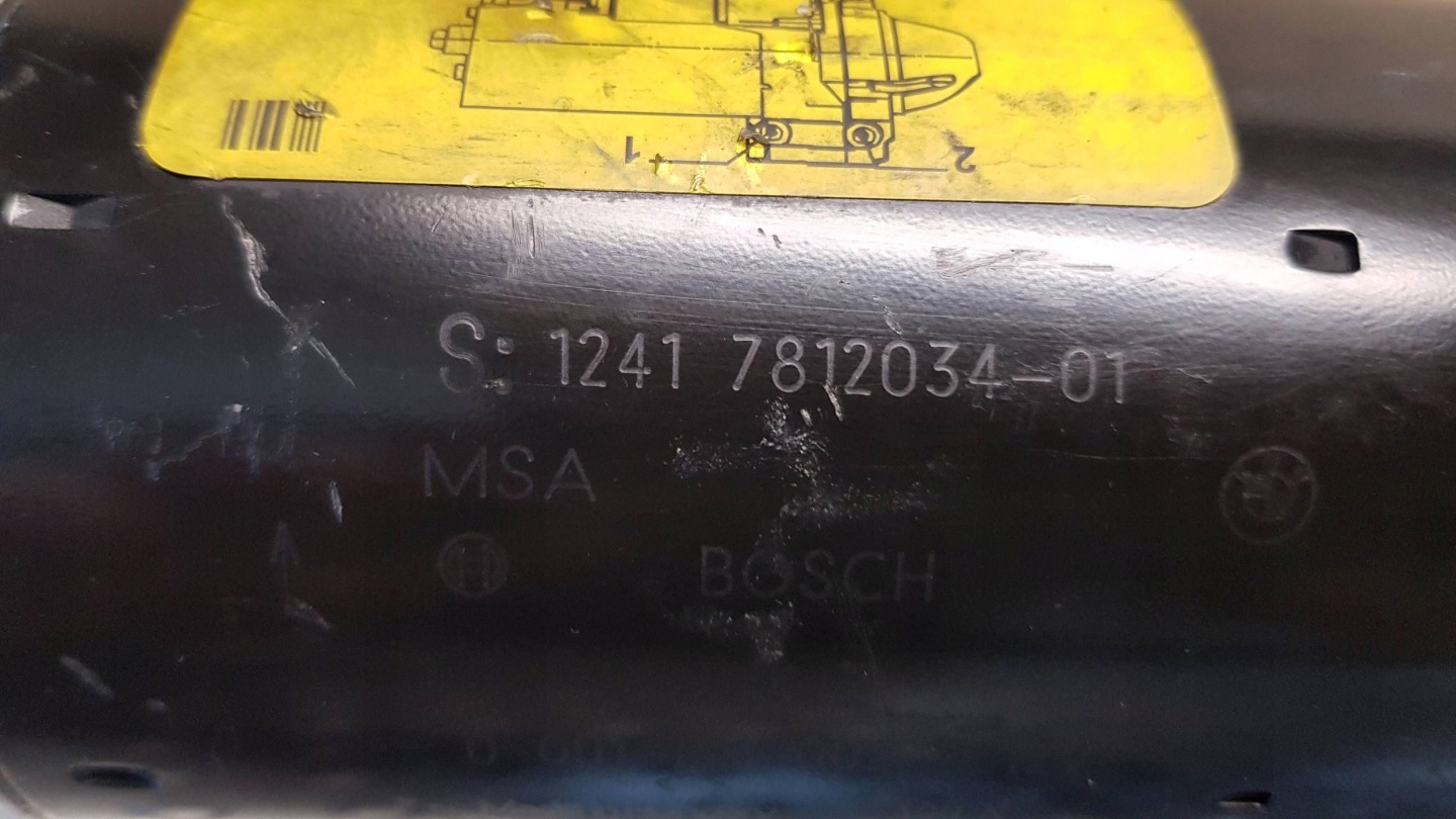 štartér 7812034 0001139002 BMW E60 E61 E81 E83 E87 E90 E91 E92 2.0D N47