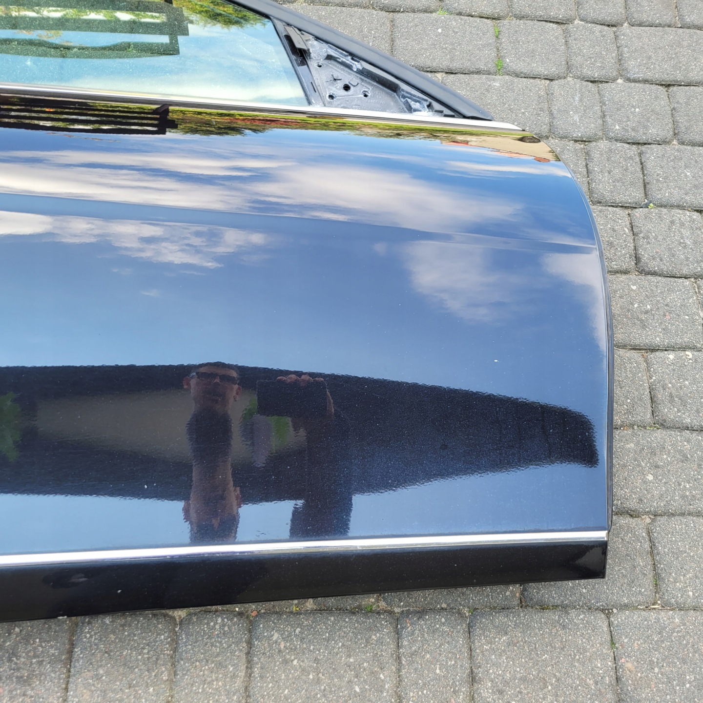 MERCEDES W204 LIFT door front front right AVANGARDE black, C197