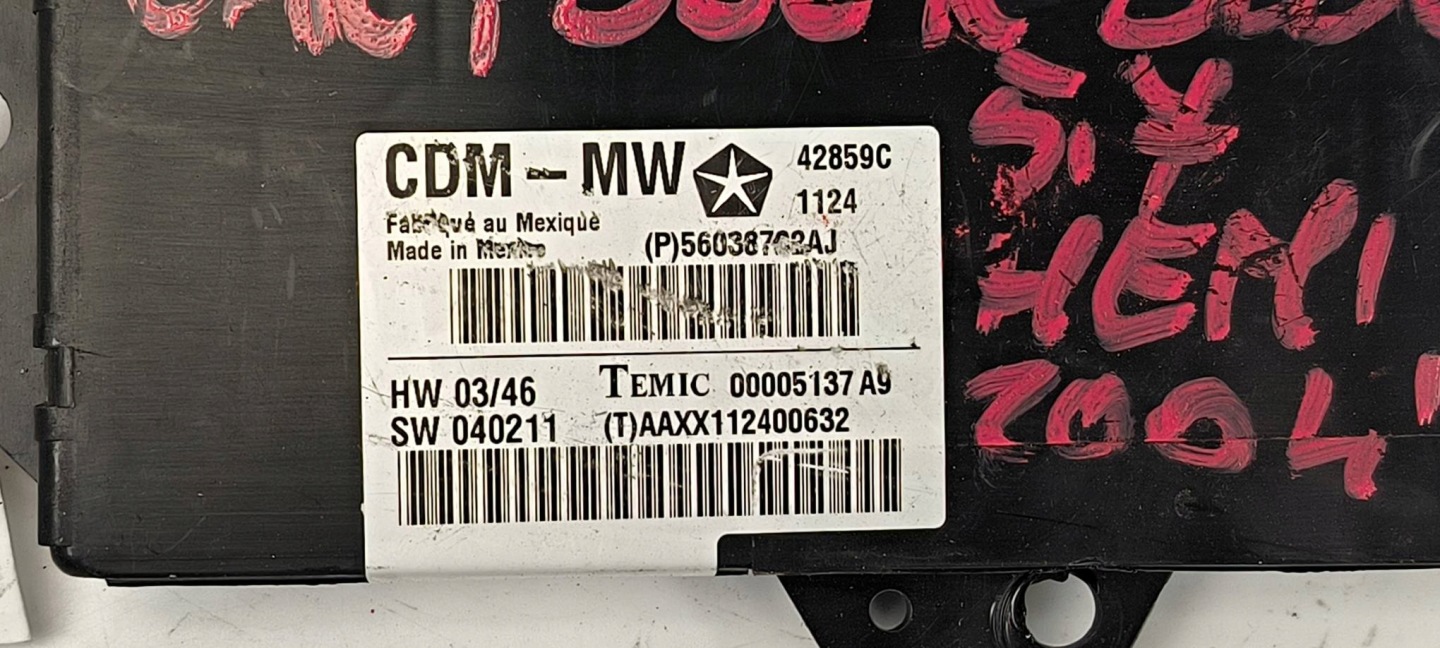 module 00005137A9 CHRYSLER 300C