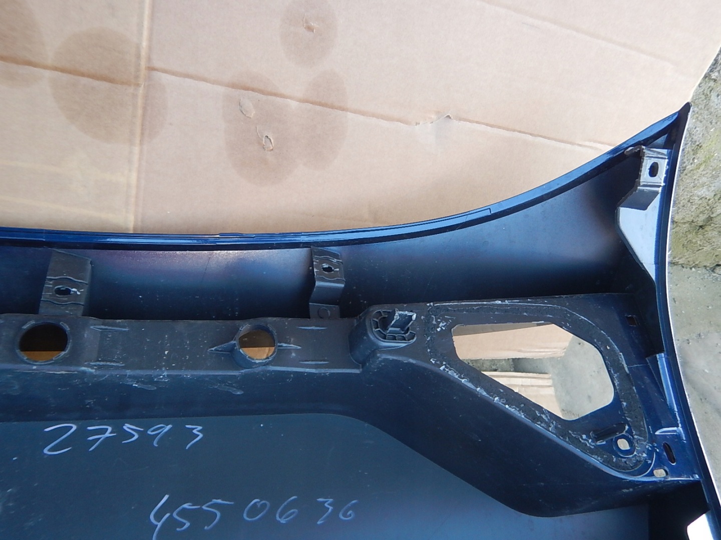 cap bonnet rear part RENAULT MEGANE IV KOMBI