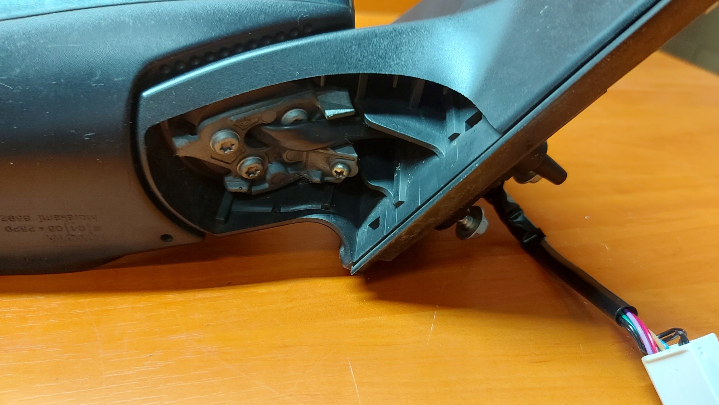 mirror right TOYOTA RAV4 III 05-08 7PIN 6T3