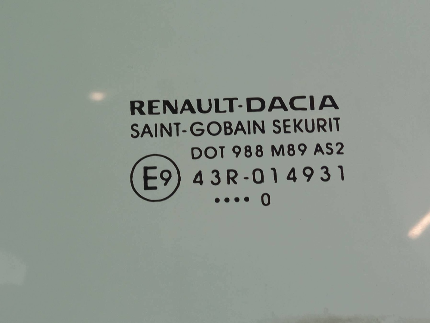 FENSTER Tür links vorne Dacia Lodgy und (2012- )
