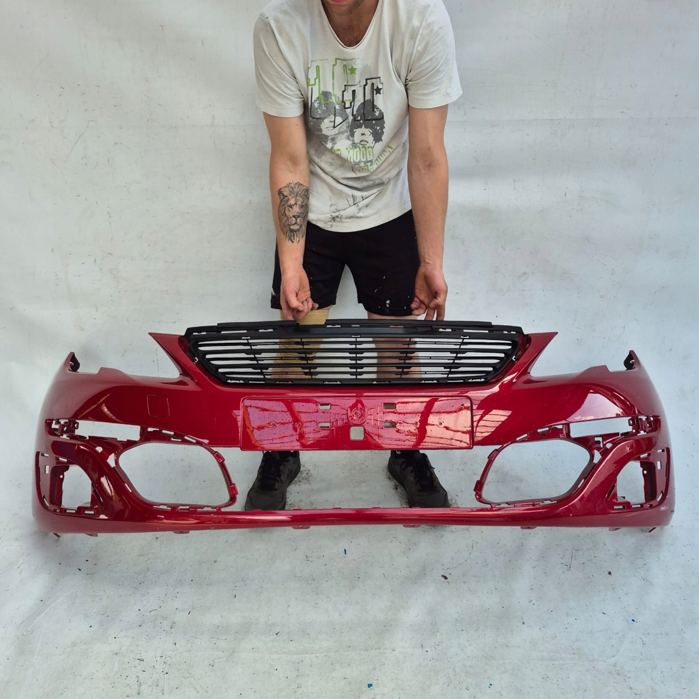 PEUGEOT 308 II 2 13-17 bumper front front
