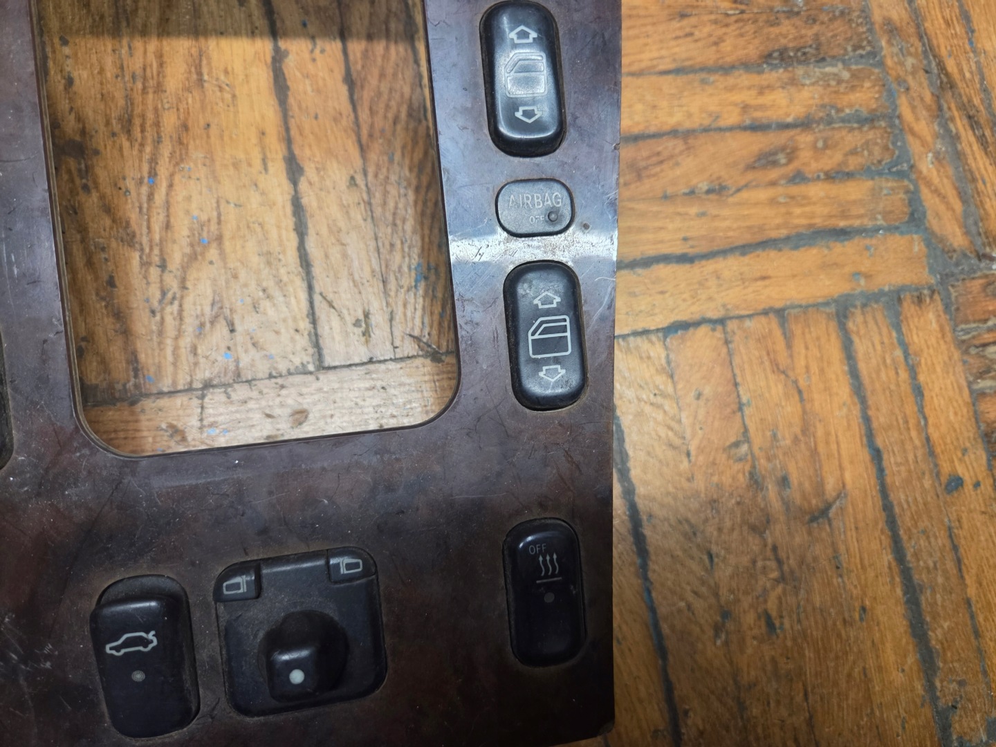RAHMEN DEKOR schalthebel MERCEDES W210 486010