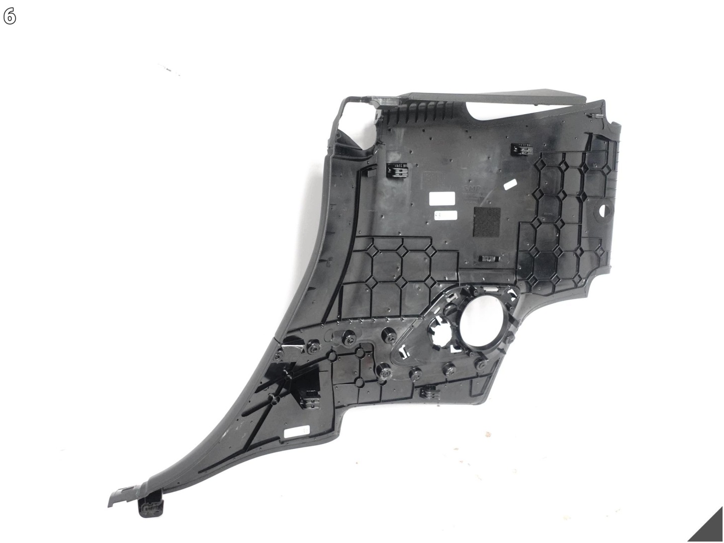 PORSCHE 911 992 CABRIO 19- PANEL BOCZNY upholstery side KANAPY left rear part