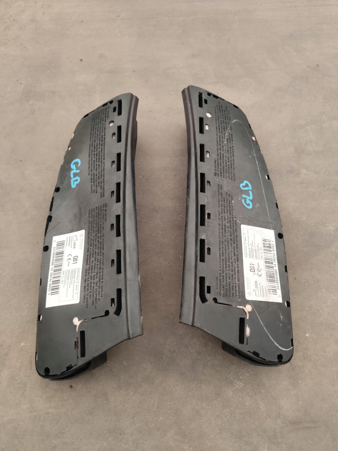 MERCEDES GLB W247 airbag airbag seat right left