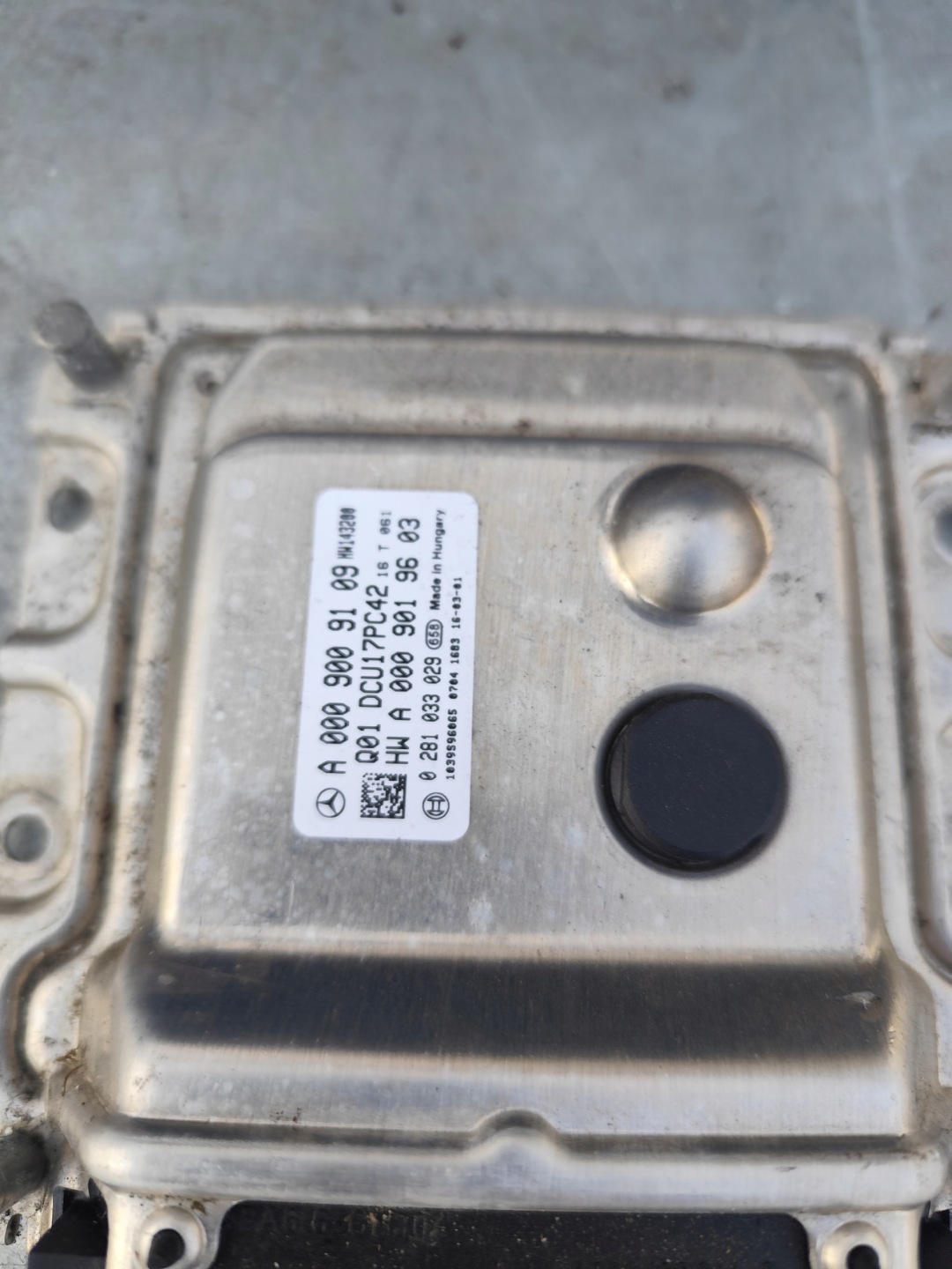 MERCEDES W212 LIFT module control unit AD BLUE