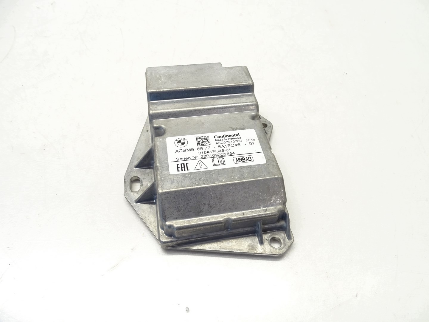 modulo Centralina airbag airbag BMW 1 F40 5A1FC46