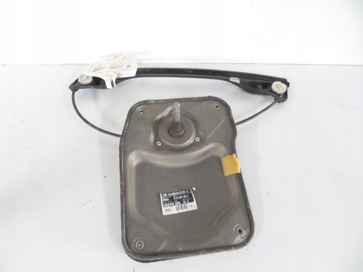 window regulator rear part right SKODA FABIA II 07-15