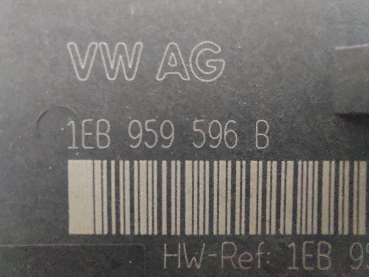 Audi Q4 89A 45 E-TRON , SUV, 2023 module control unit door left rear part 1EB959596