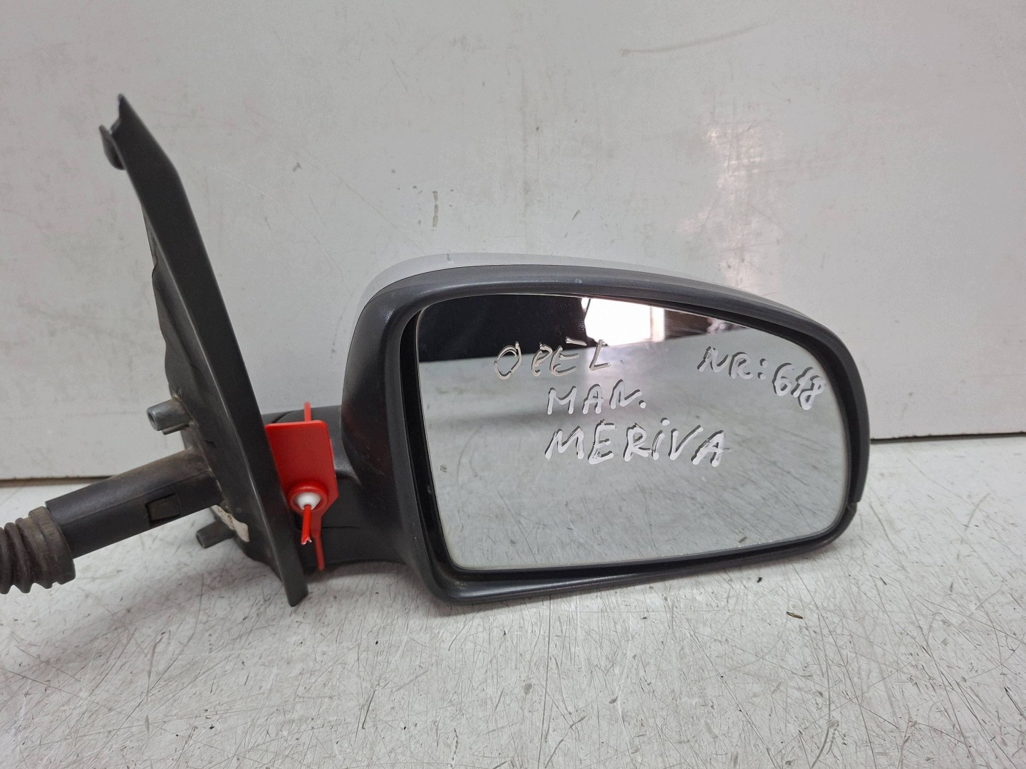 mirror right manually 13113476 OPEL MERIVA A 2003