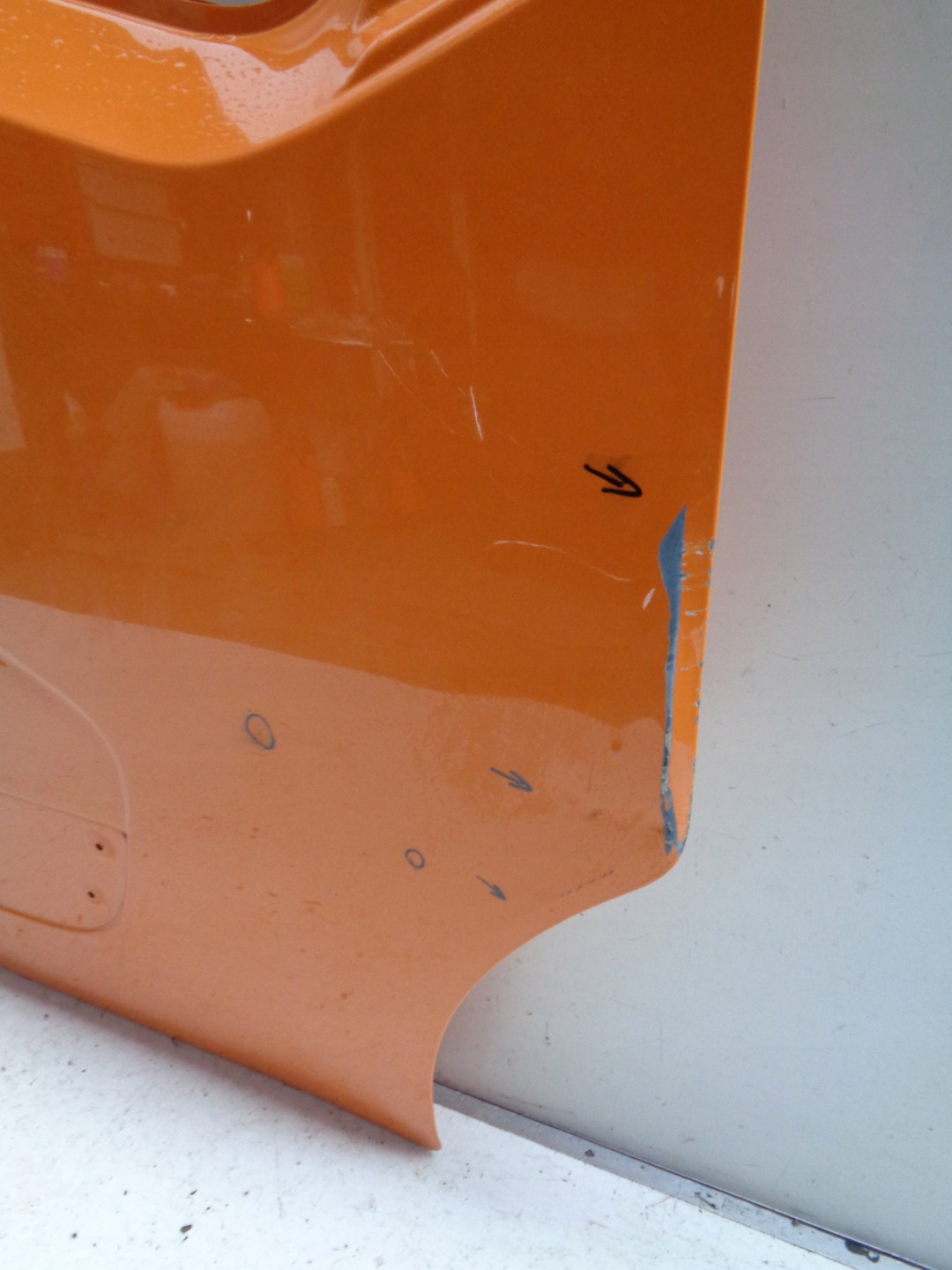door right front RENAULT MASTER III 09- OPEL MOVANO B NR 43492