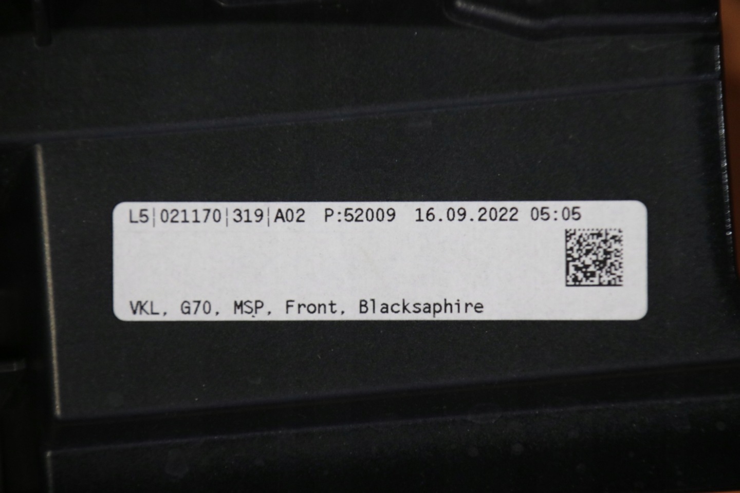BMW 7 G70 i7 m-packet Paraurti Anteriore Anteriore 475