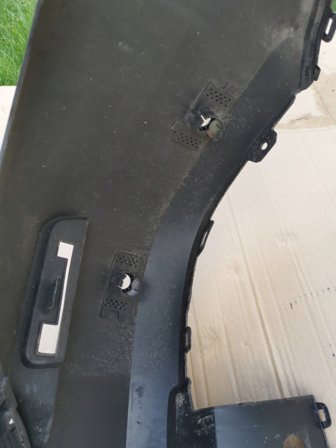 bumper rear part rear DACIA JOGGER for 4 PDC 850184183R 2021