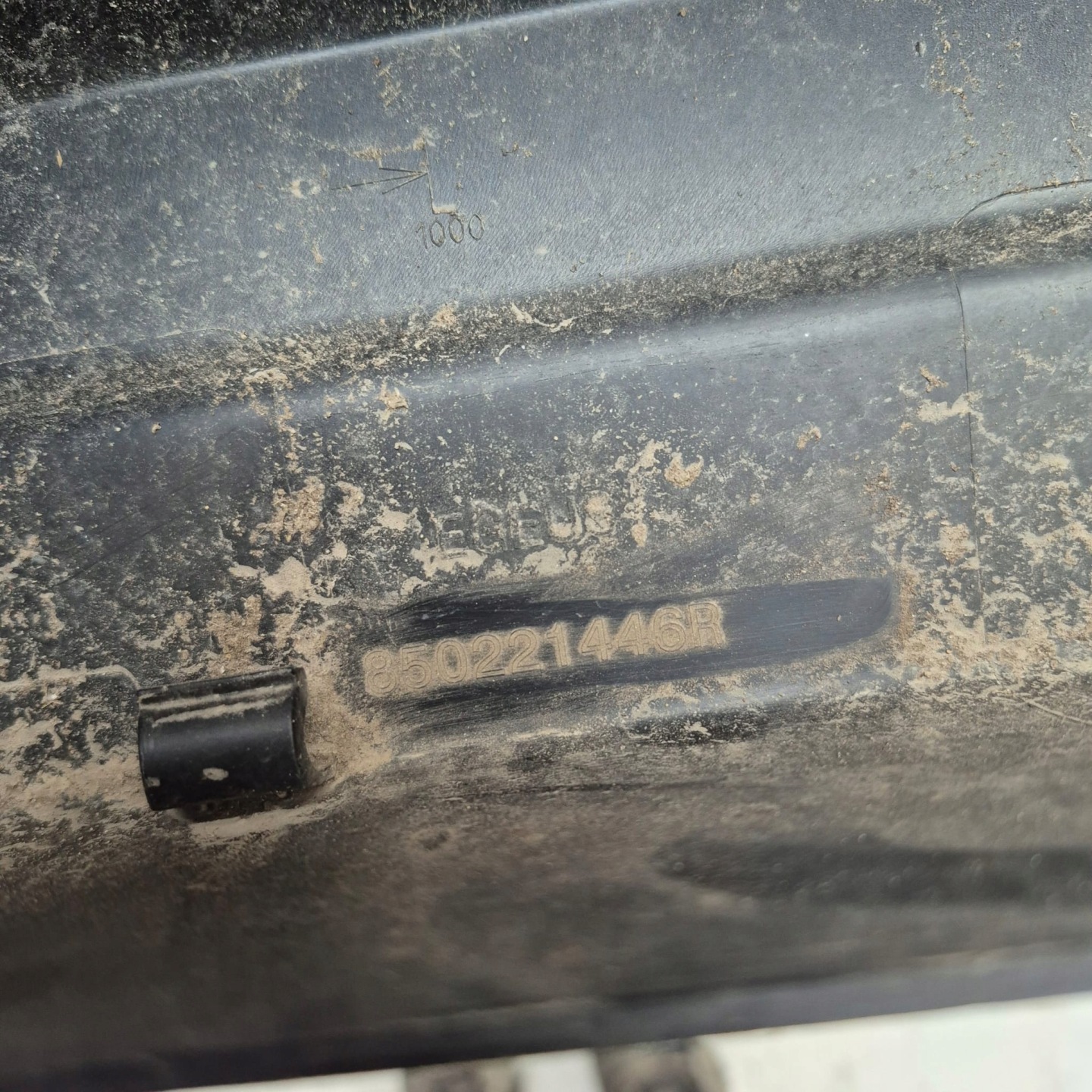 RENAULT TRAFIC III 3 OPEL VIVARO B 14-> bumper rear part rear