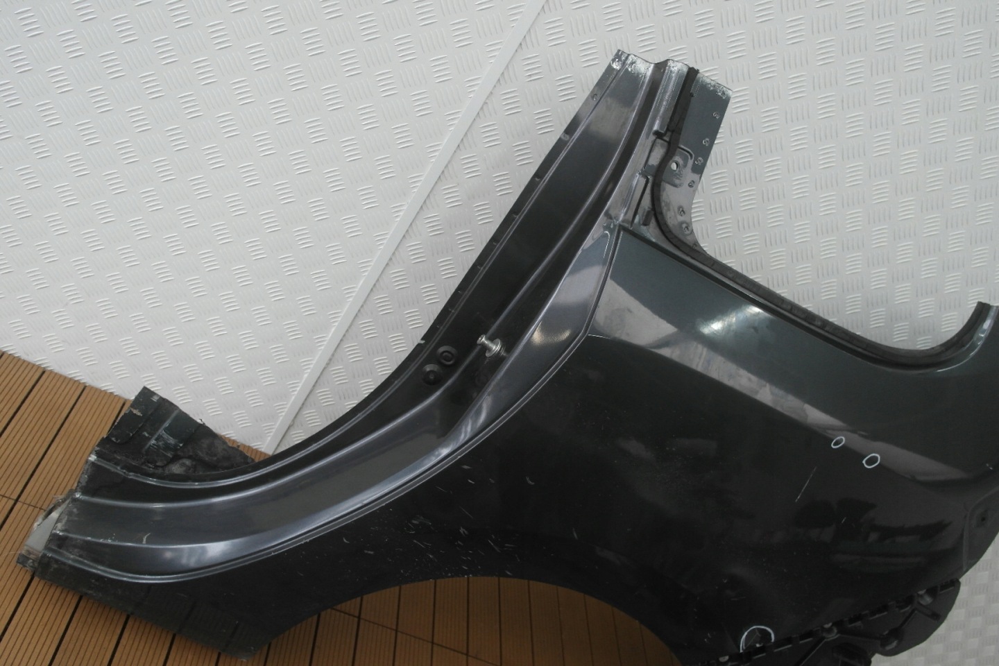 DACIA LODGY 12- fender rear left threshold rear part BOK quarter