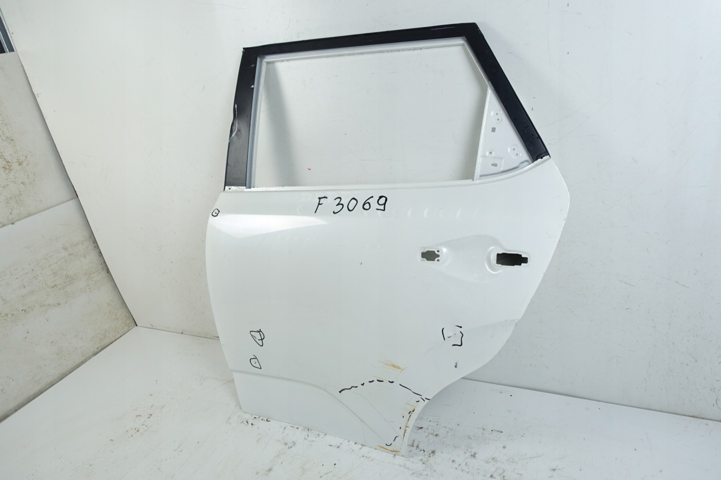 KIA SOUL III 2019- door rear. left rear part