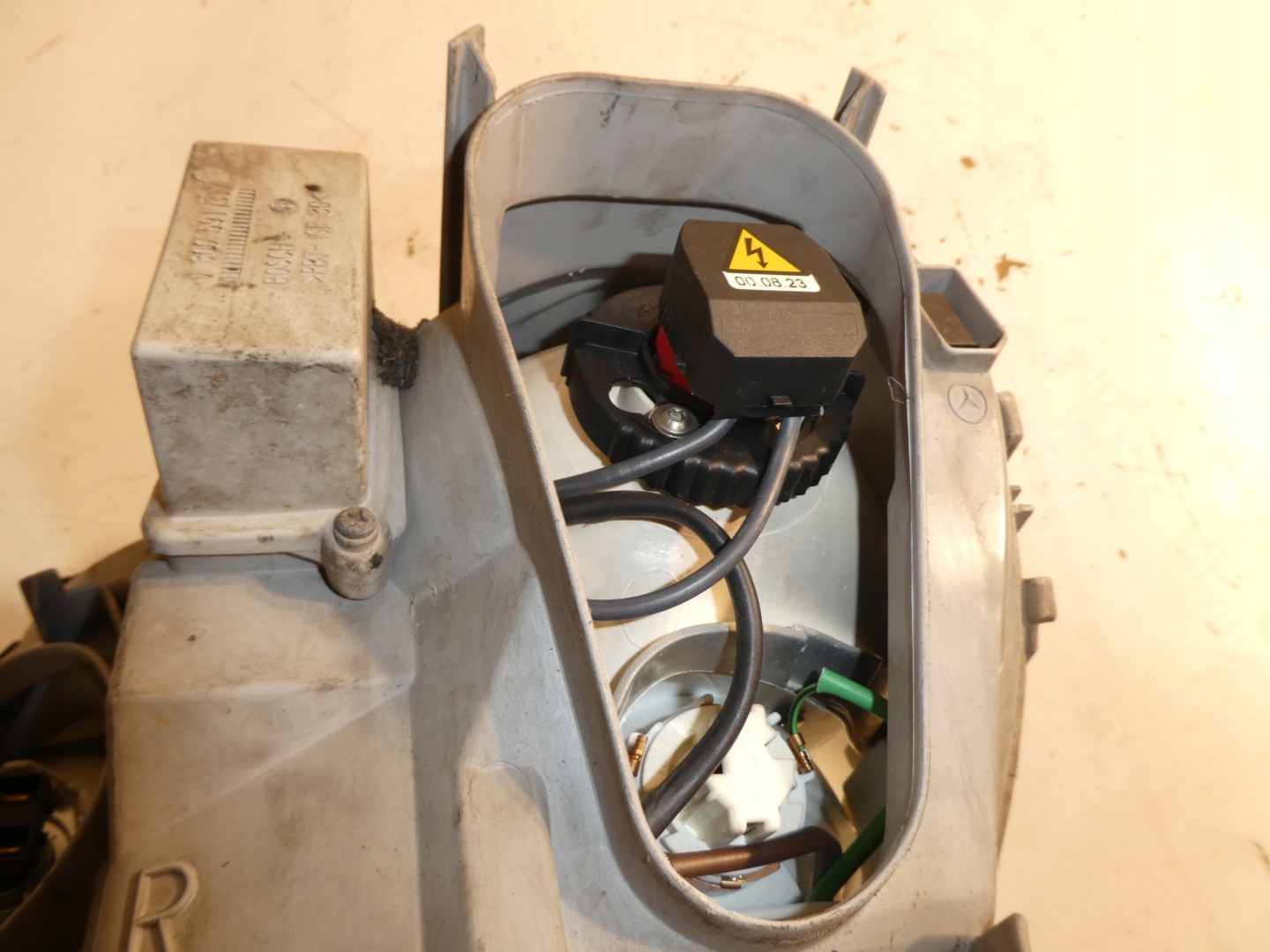 S-KLASA W220 light REFLEKTOR right A2208200861