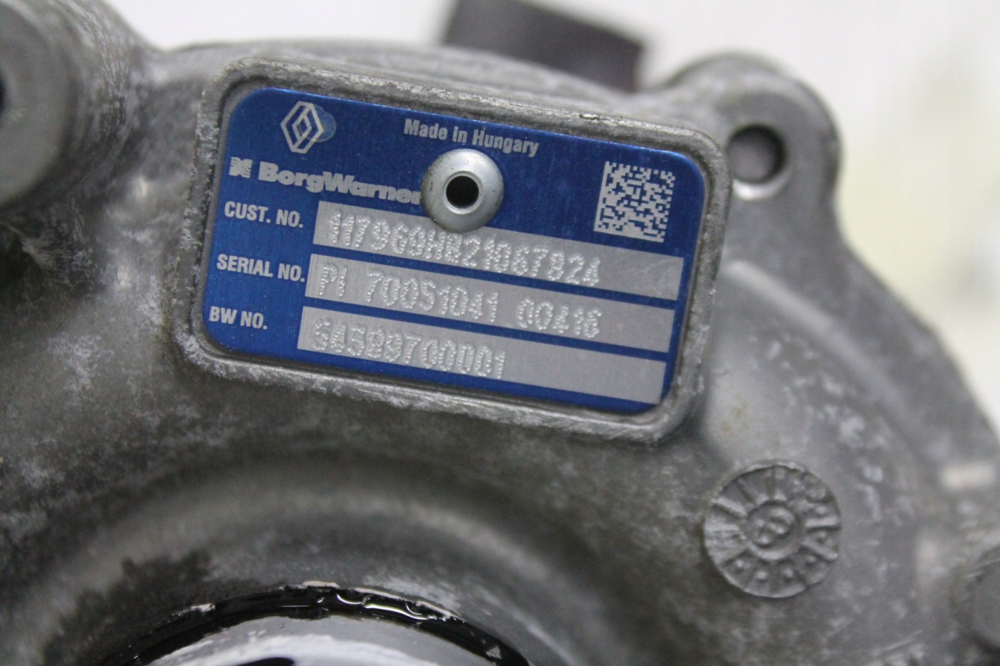 turbo 821067824 SCENIC III 1.6 DCI 09