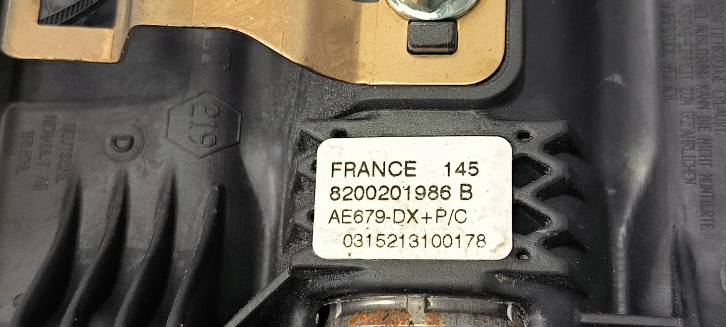 airbag airbag 8200201986B RENAULT SCENIC II