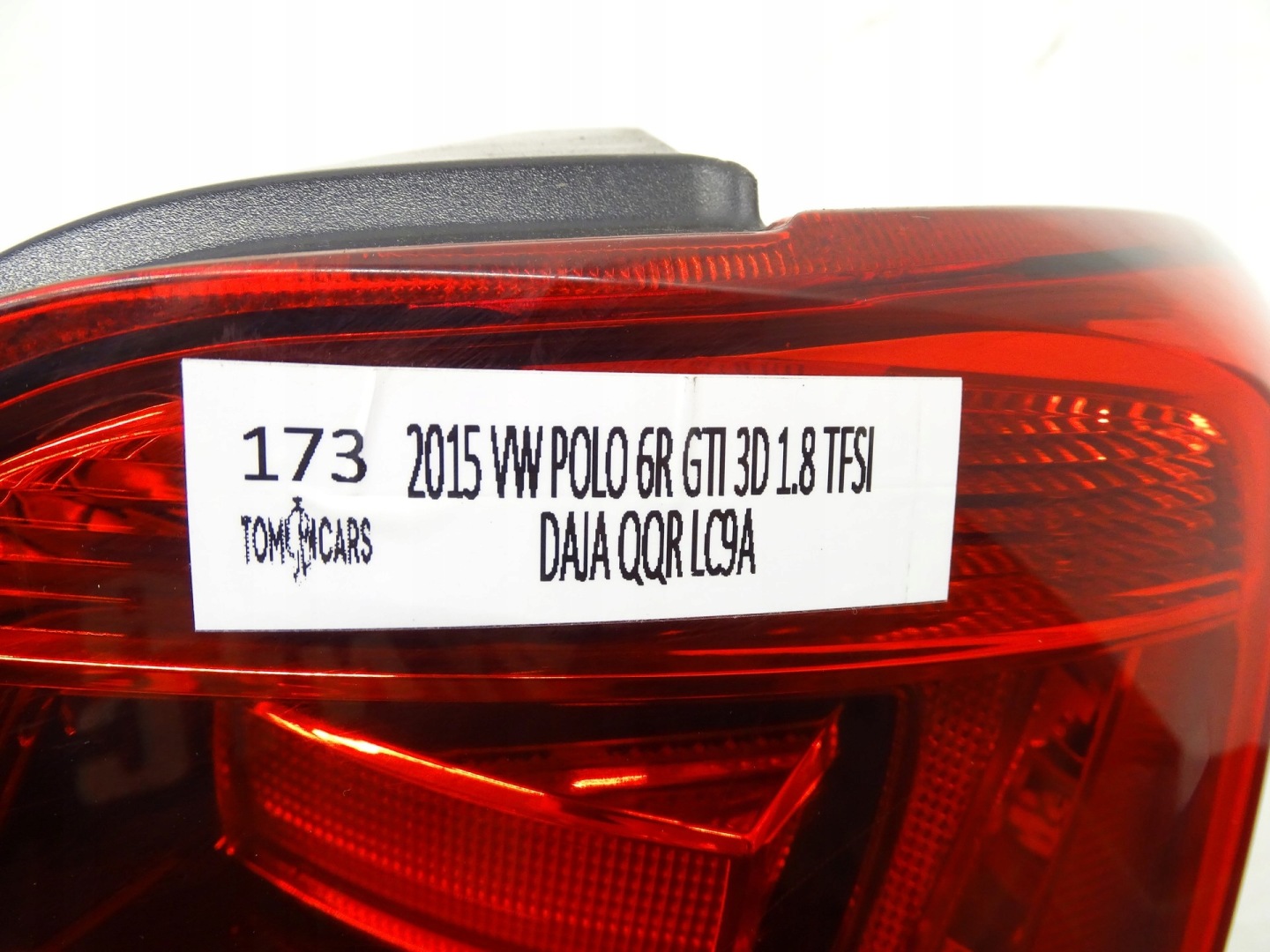 light right rear part VW POLO 6R GTI 6C0945096J