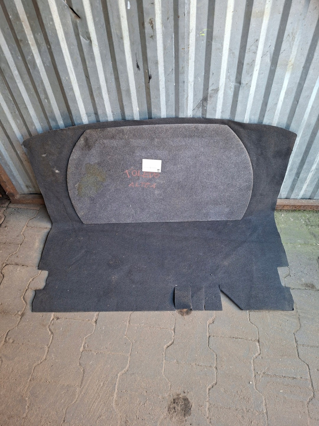 mats boot SEAT ALTEA 5P original 5P0863463F
