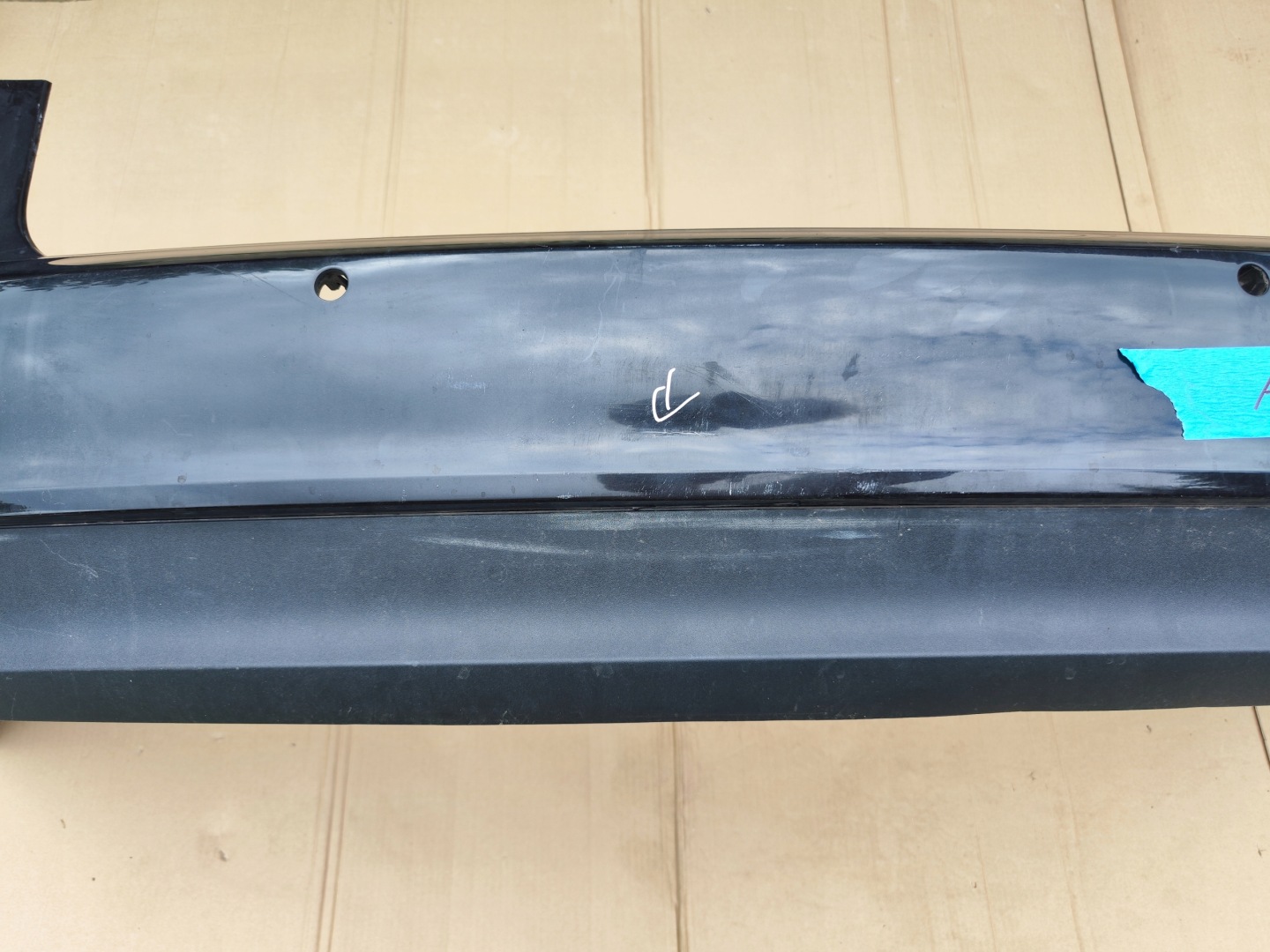 bumper rear part AUDI A6 C7 rear rear 4g0807521a 4g0807521 a