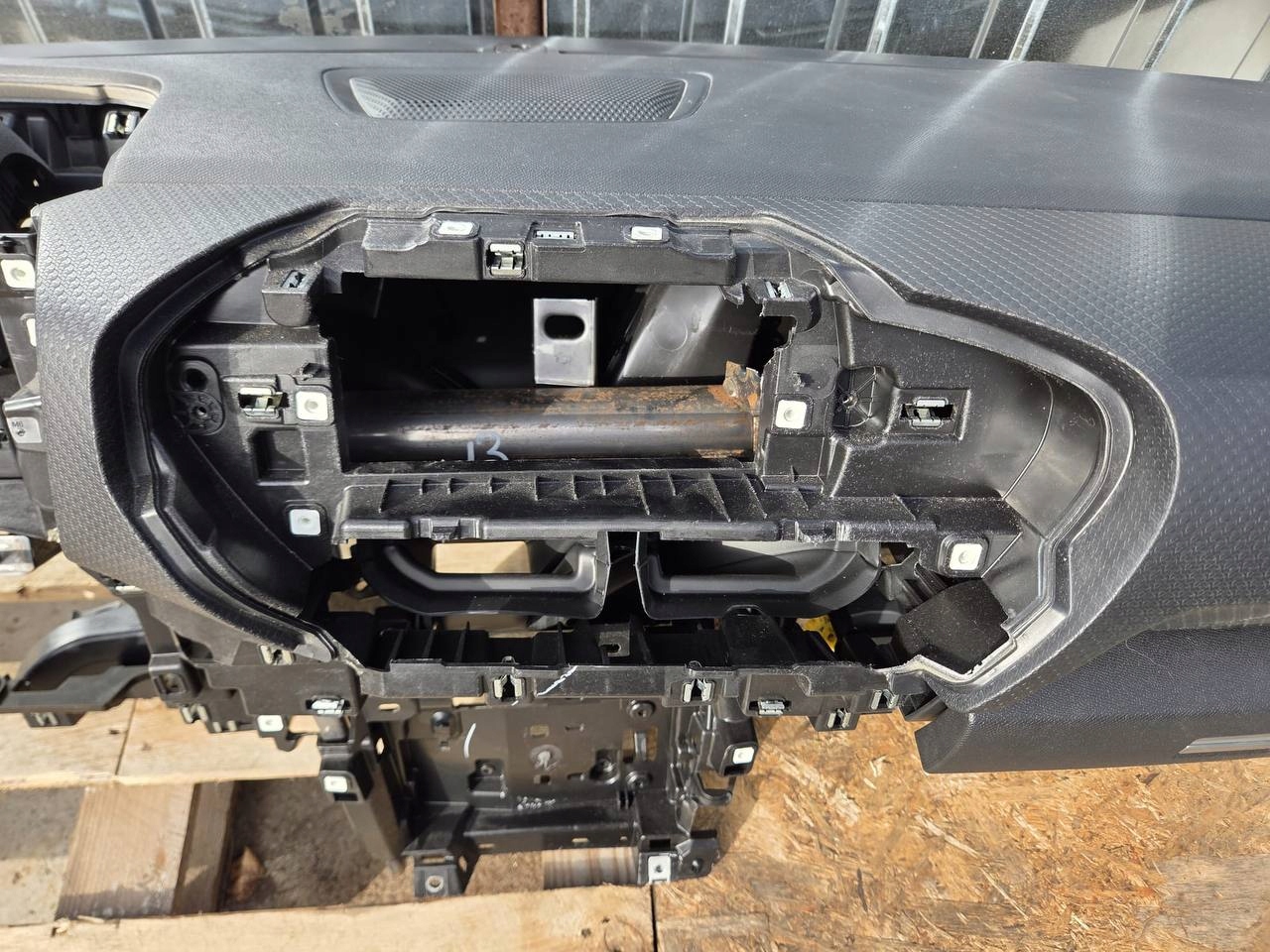 console dashboard instrument panel airbags CITROEN C4 III original DEMONTAZ HEADUP