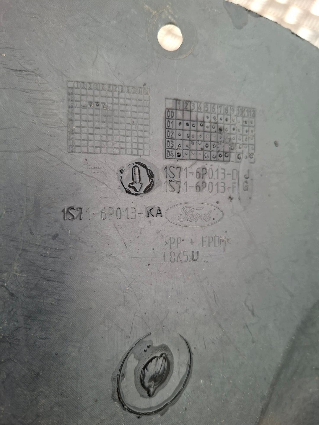 motor cover lower FORD MONDEO MK3 1S71-6P013-KA