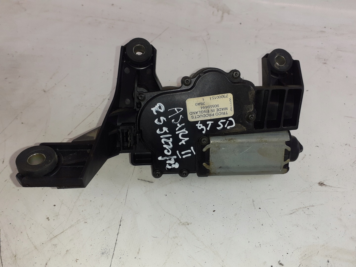 motor ablaktörlők far OPEL ASTRA 2 II G 5D HB