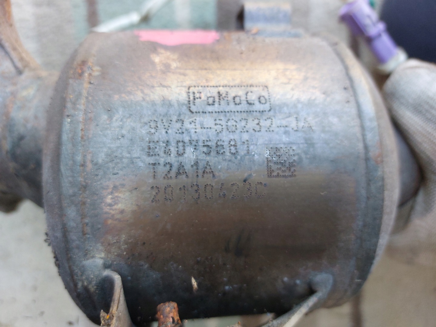 Ford FIESTA MK7 1.2 petrol 9V21-5G232-JA catalyst