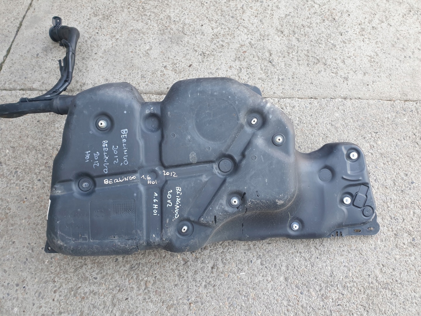 tank CITROEN BERLINGO PARTNER 1.6 HDI B9 2011- 9675537280