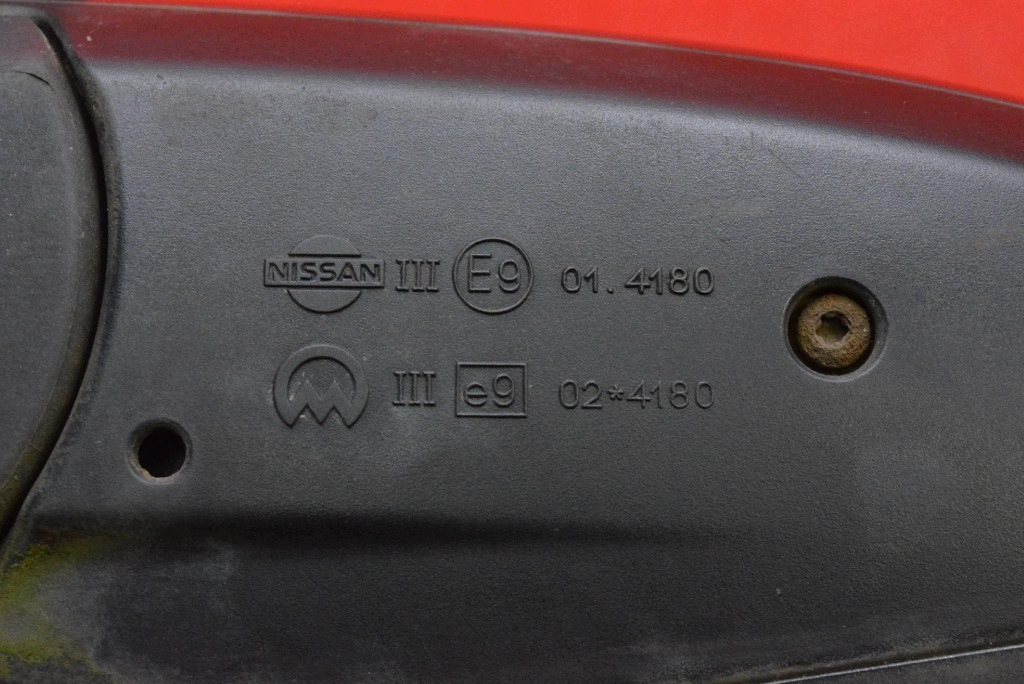 mirror left grey EU 024180 NISSAN PRIMERA P12 01-08 5 PIN