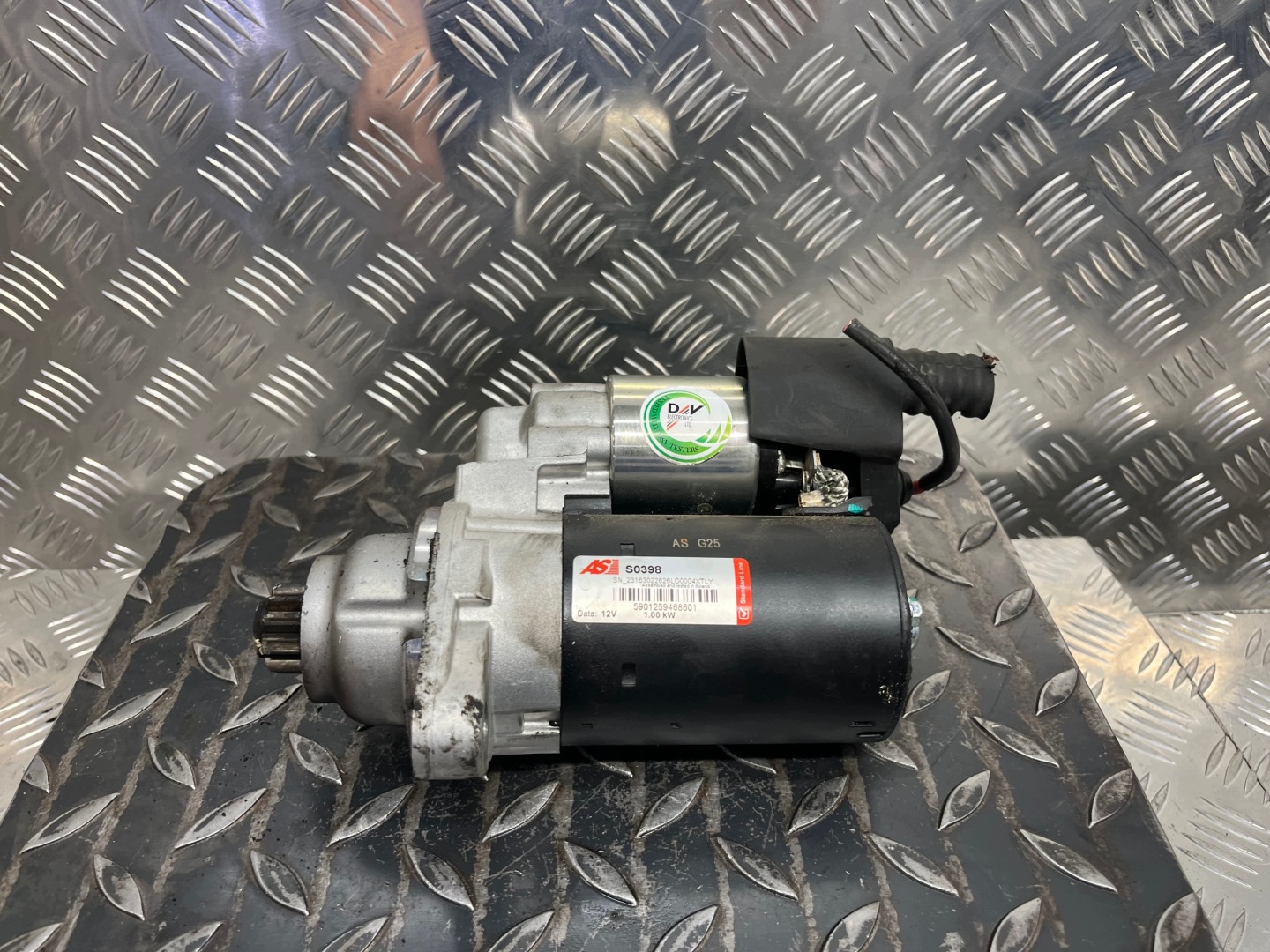 starter VOLKSWAGEN GOLF 5 plus S0398 1.6 FSI