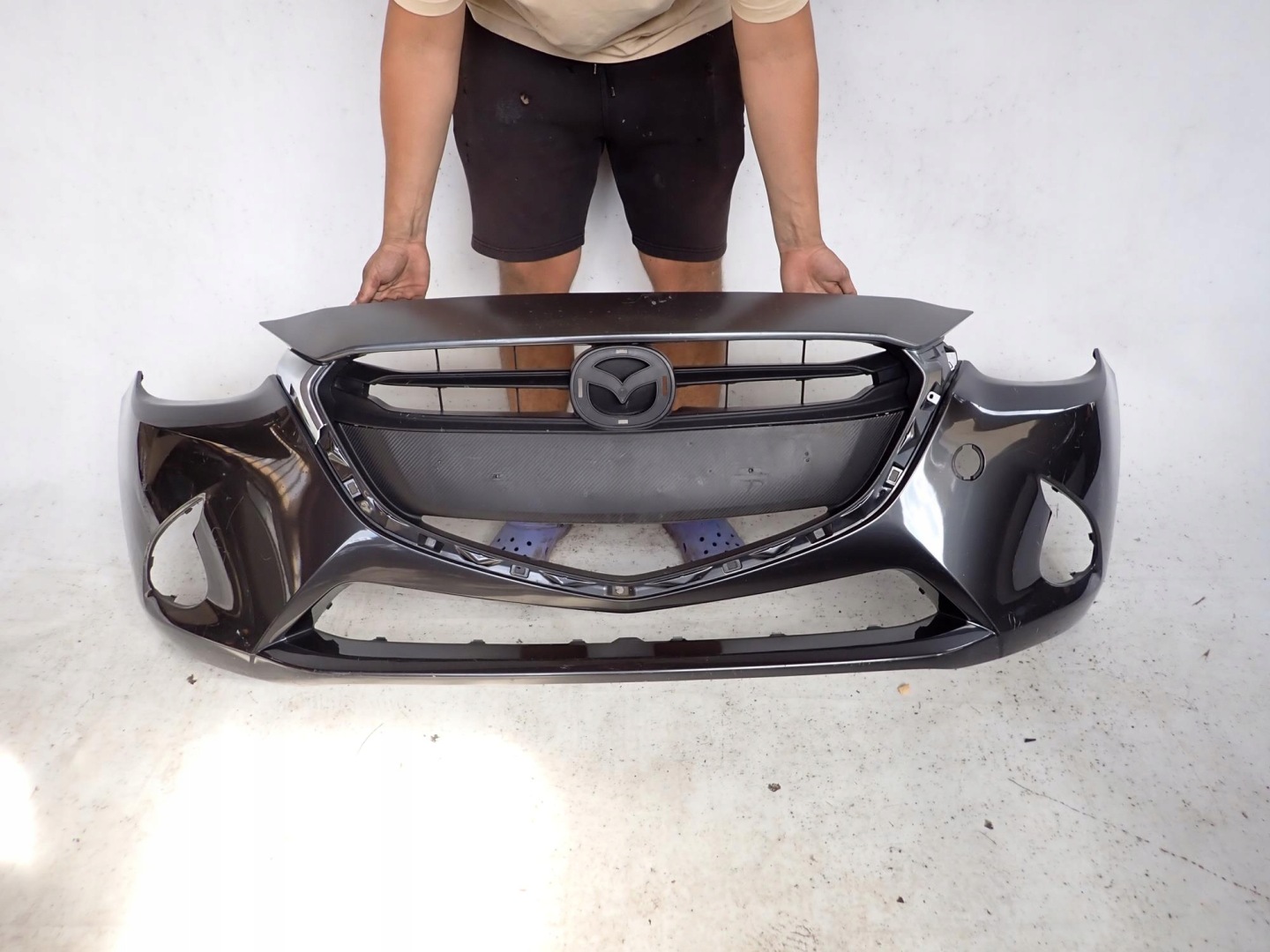 MAZDA 2 III 14-19 bumper front front