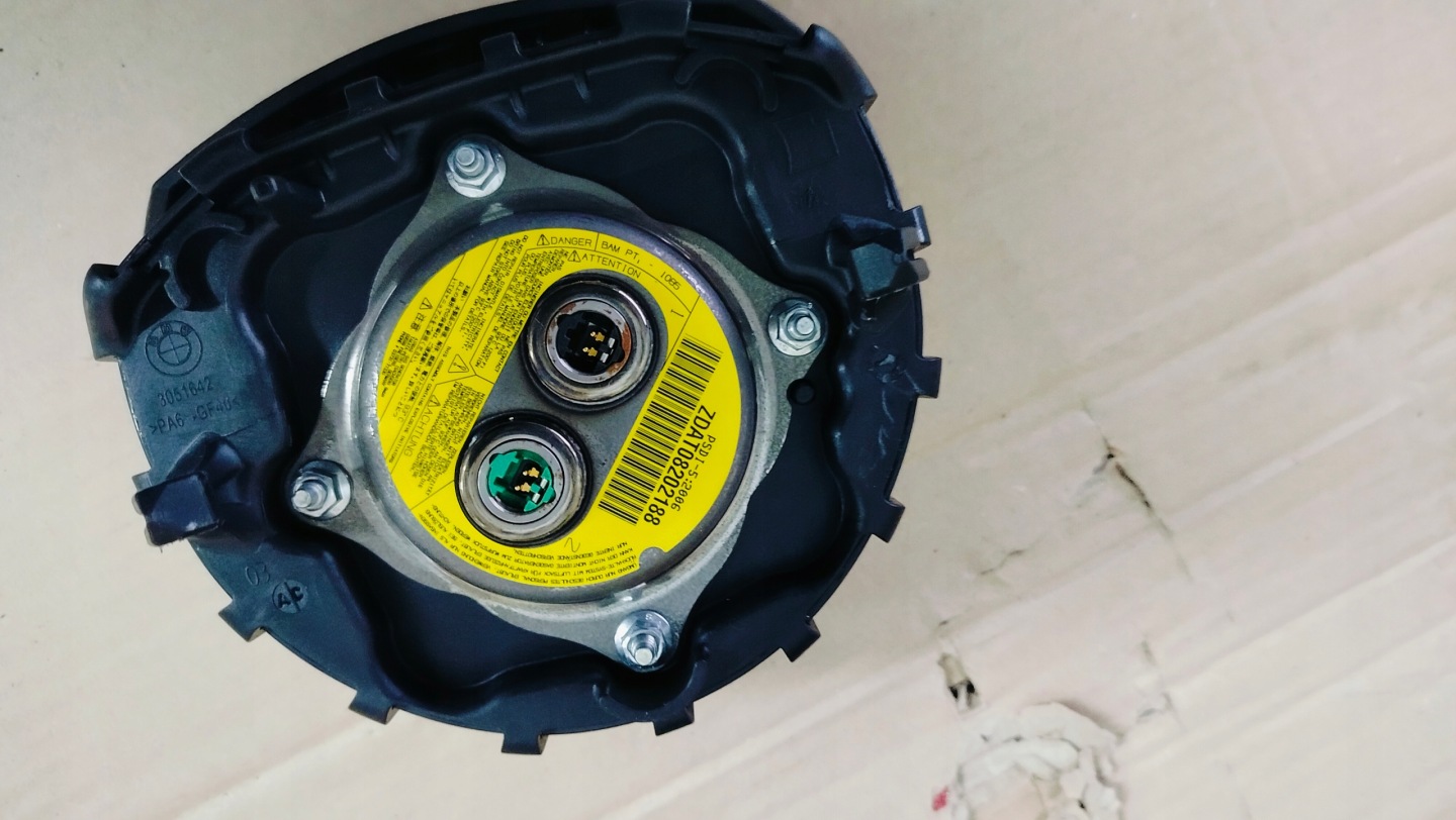 lenkrad Leder SKORZANA BMW 1 E81 E82 E87 3 E90 E91 M PAKIET AIRBAG