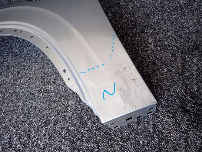 VOLVO XC90 HYBRID HYBRYDA spoiler IN 15- fender left front front