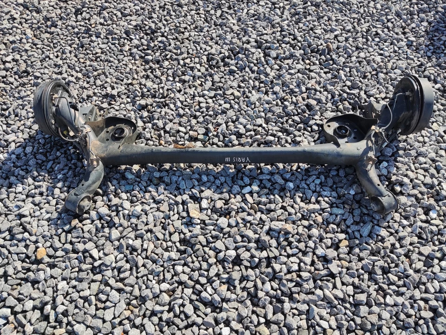 sider axis OSKA rear part rear complete TOYOTA YARIS III 2011-2017