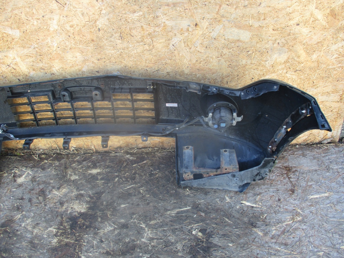bumper front Mitsubishi Pajero IV 08- 3D